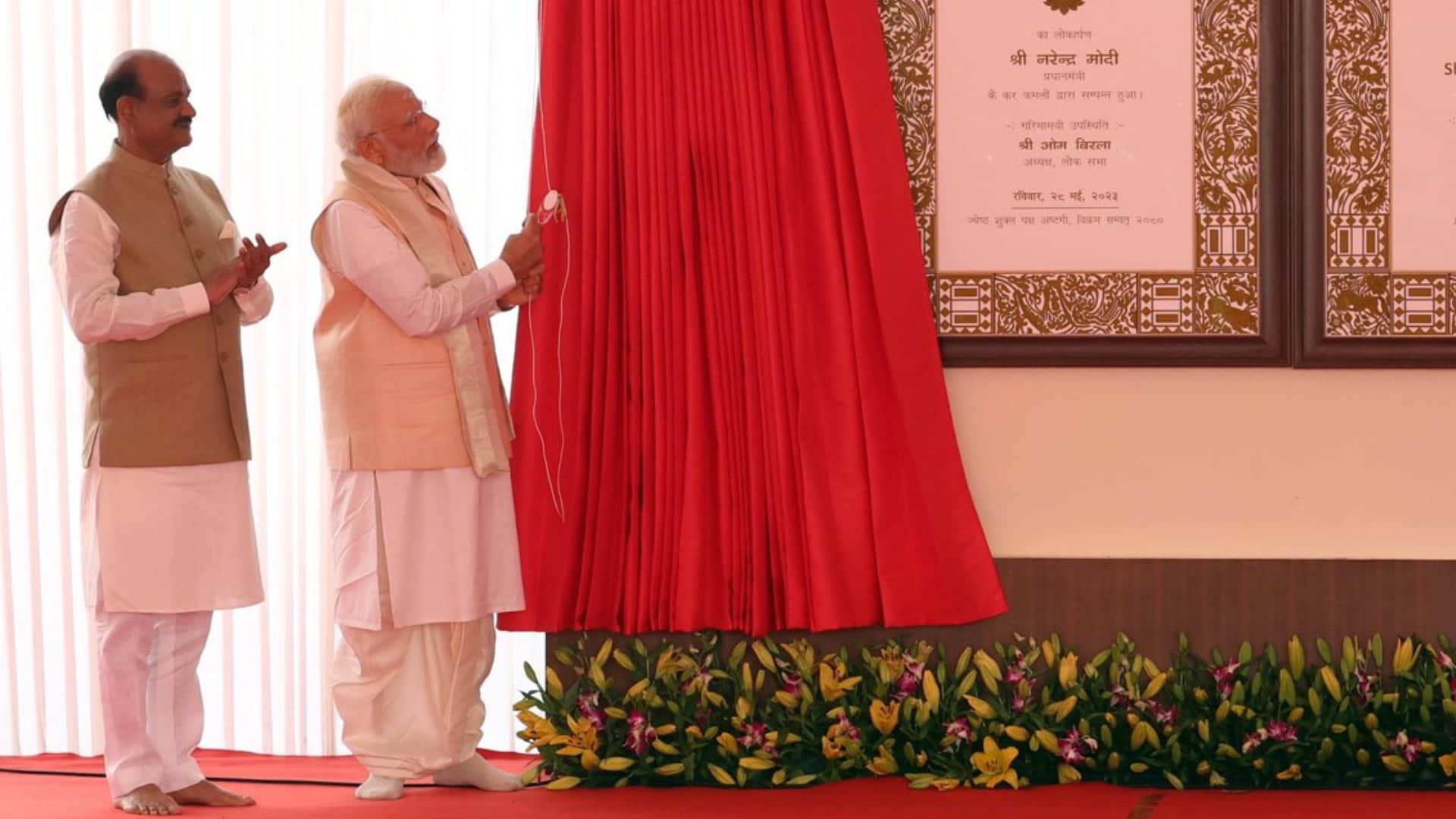 new Parliament Inauguration PM narendra Modi wear dhoti and kurta during Inauguration