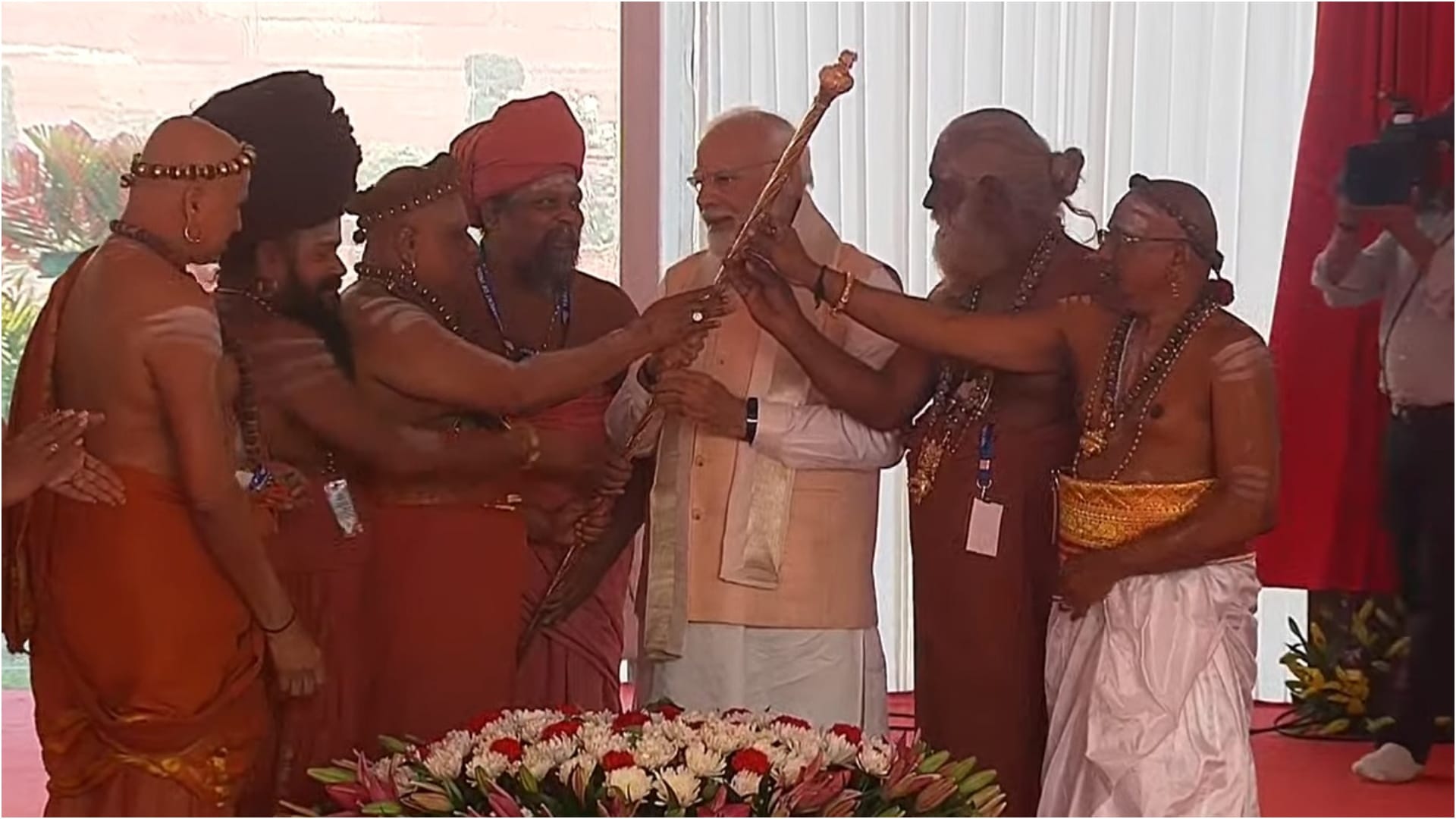 PM Modi dedicated the new Parliament House, see the journey from Sengol establishment to inauguration in pics