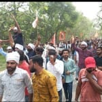 यात्रा में शामिल युवा, सम्राट मिहिर भोज विवाद