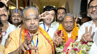 Legislative Council by-election: BJP's Manvendra Singh and Padmasen Chaudhary registered victory, Chief Minist
