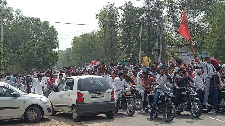 Saharanpur News: Gurjar Samaj starts the Gaurav Yatra कespite the ban