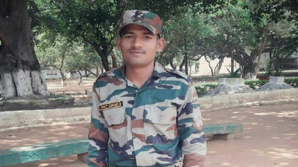 Bike riding army soldier killed in bull attack