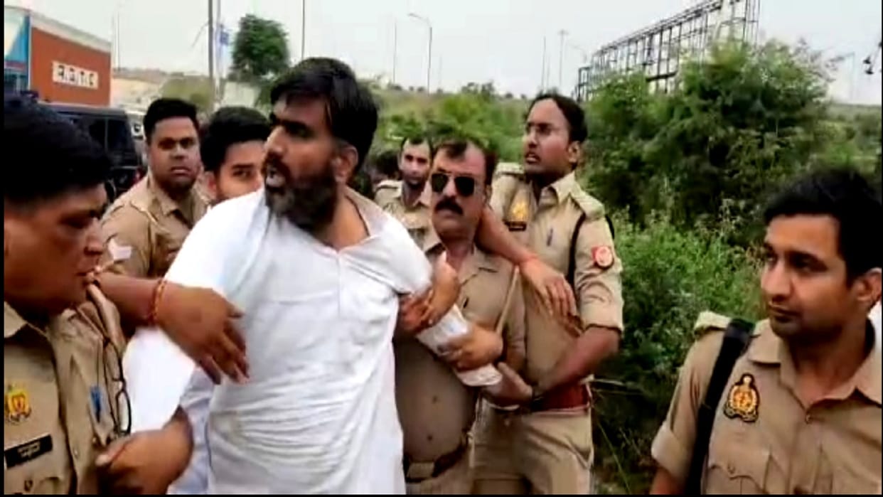 SP MLA Atul Pradhan has sent a complaint to the Speaker for action against the police officers