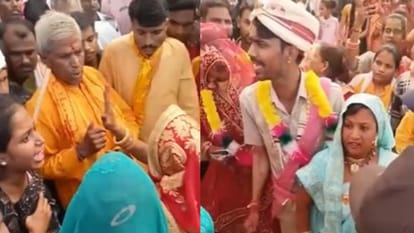 Baran video of bride eating gutkha in mass marriage goes viral