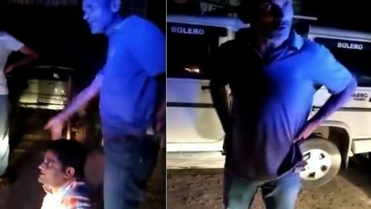 Policeman posted at Bharatpur's Chiksana police station was thrashed with sticks