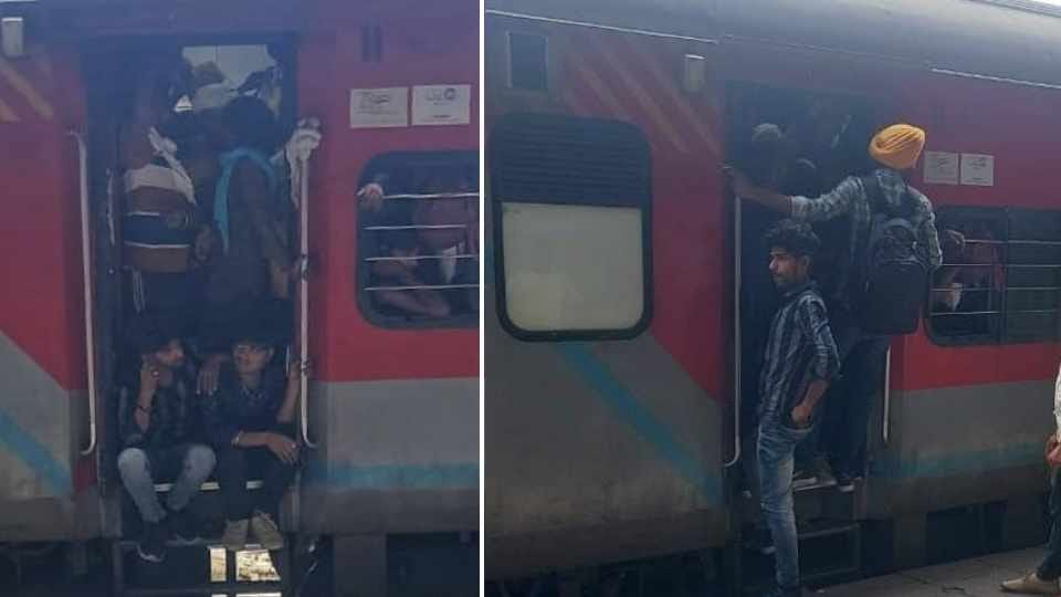 Accidents happening in the process of making reels in a moving train