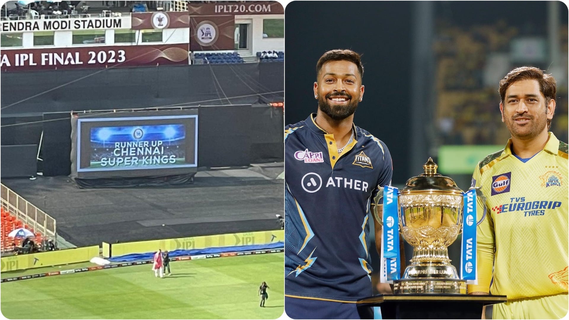 IPL 2023: GT Captain Hardik Pandya on MS Dhoni CSK Trophy Win and his team loss; GT vs CSK Final