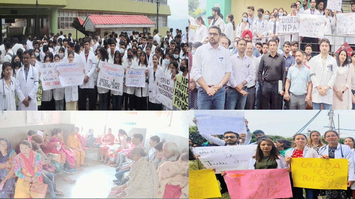 doctors strike started in himachal, Patient in trouble, operation also postponed