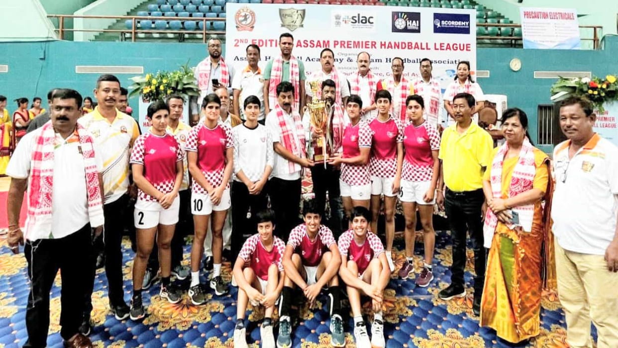 Himachal's daughters won gold in the Handball Premier League in Assam