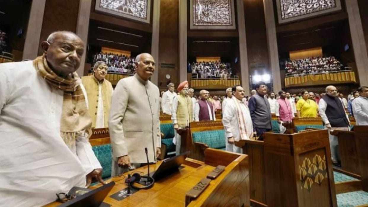 hd devegowda on new parliament building said he never expect this pm modi