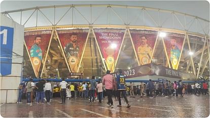 CSK vs GT Final IPL 2023 Reserve Day Ahmedabad Weather Today Narendra Modi Stadium Pitch Report News Updates
