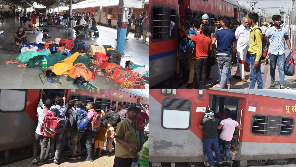 Kanpur: No space is available in special trains during summer vacation