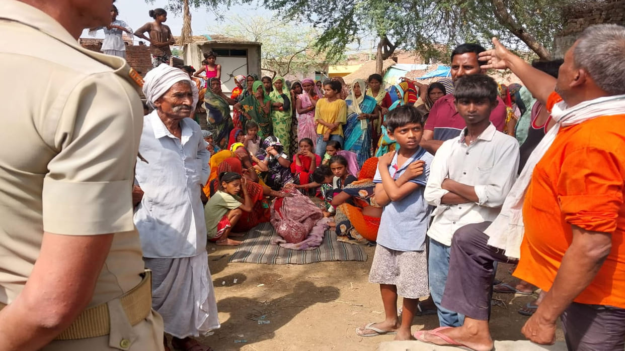 Hardoi: Angry elephant hit young man, then crushed him with his foot, painful death