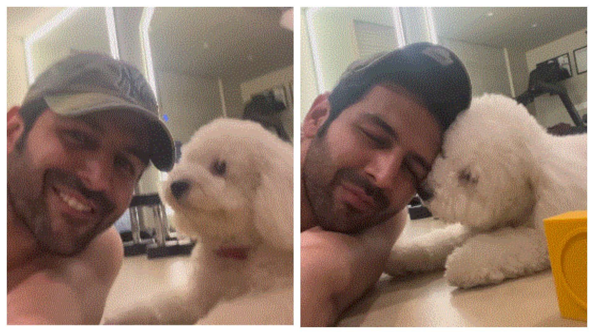 Satyaprem Ki Katha actor Kartik Aaryan shares adorable video with his pet Katori with lovely note