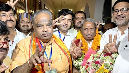 Legislative Council by-election: BJP's Manvendra Singh and Padmasen Chaudhary registered victory, Chief Minist