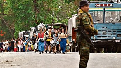 manipur fresh clash killed five include policeman insurgent groups planning big attack on army