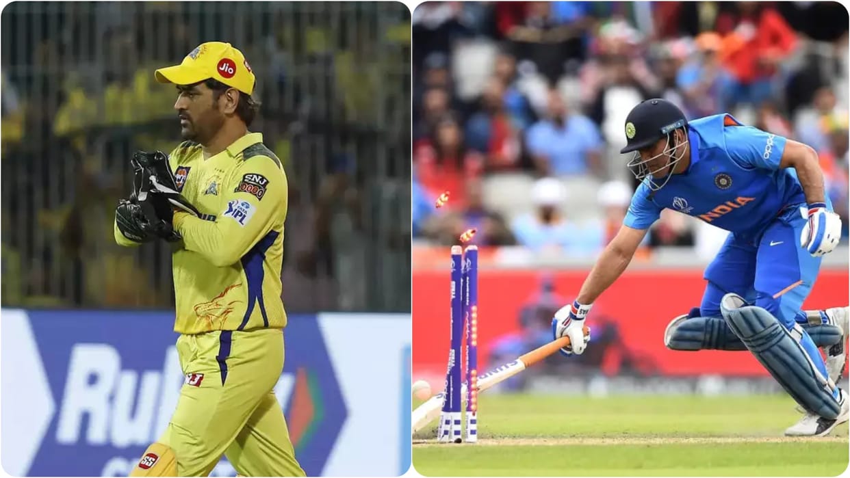 Last time Dhoni played on reserve day in 2019 India lost against new zealand ending his International Career