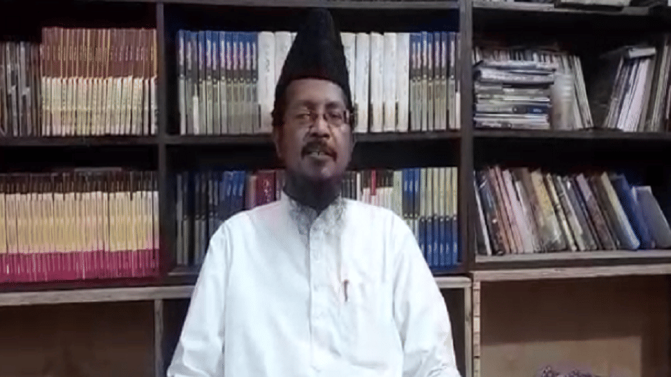 Maulana Shahabuddin says Barelvi Alim should be elects the President of Muslim Personal Law Board