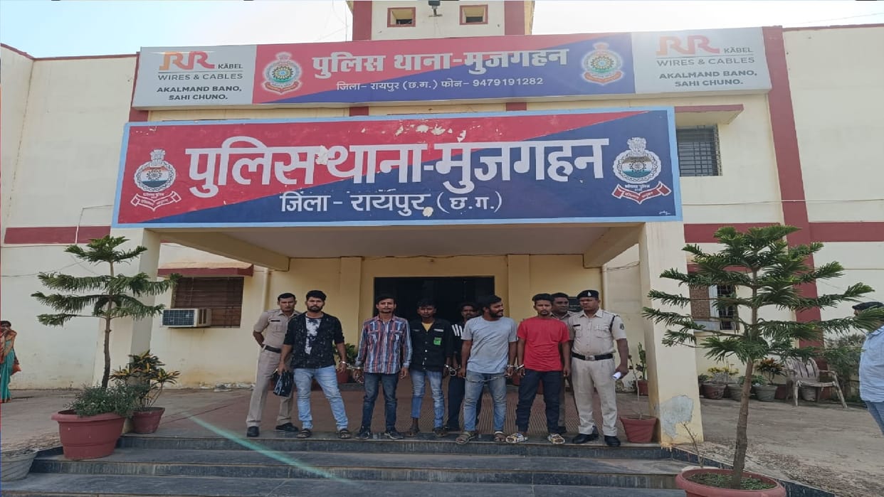 7 accused arrested with intoxicating tablets Nitravate 10 and Alprazolam in raipur