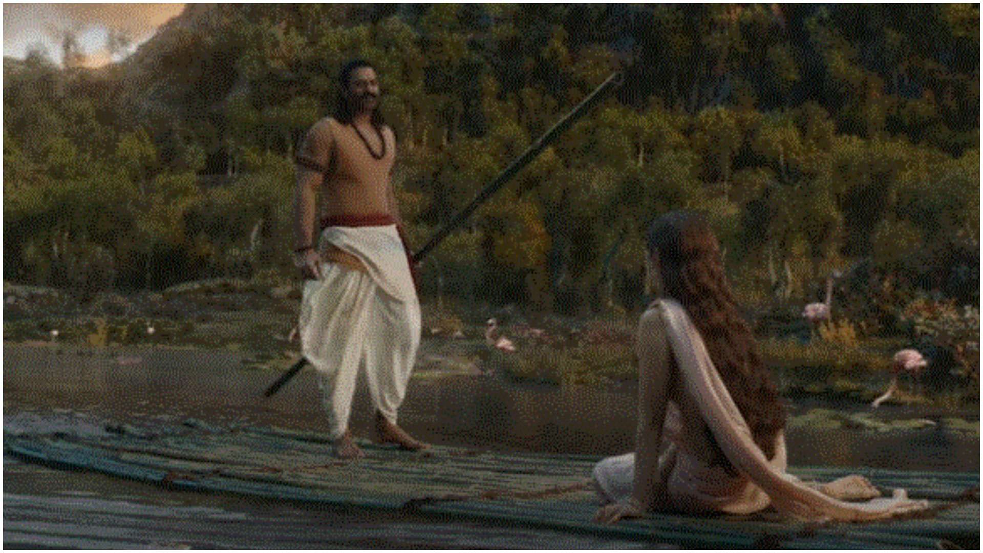 Prabhas Kriti Sanon Om Raut film Adipurush movie song Ram Siya Ram out watch video here