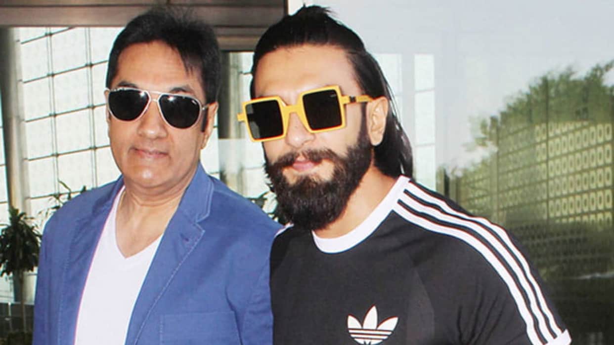 Ranveer Singh and his dad jagjit singh bhavnani in a new advertisment for abu dhabi tourism