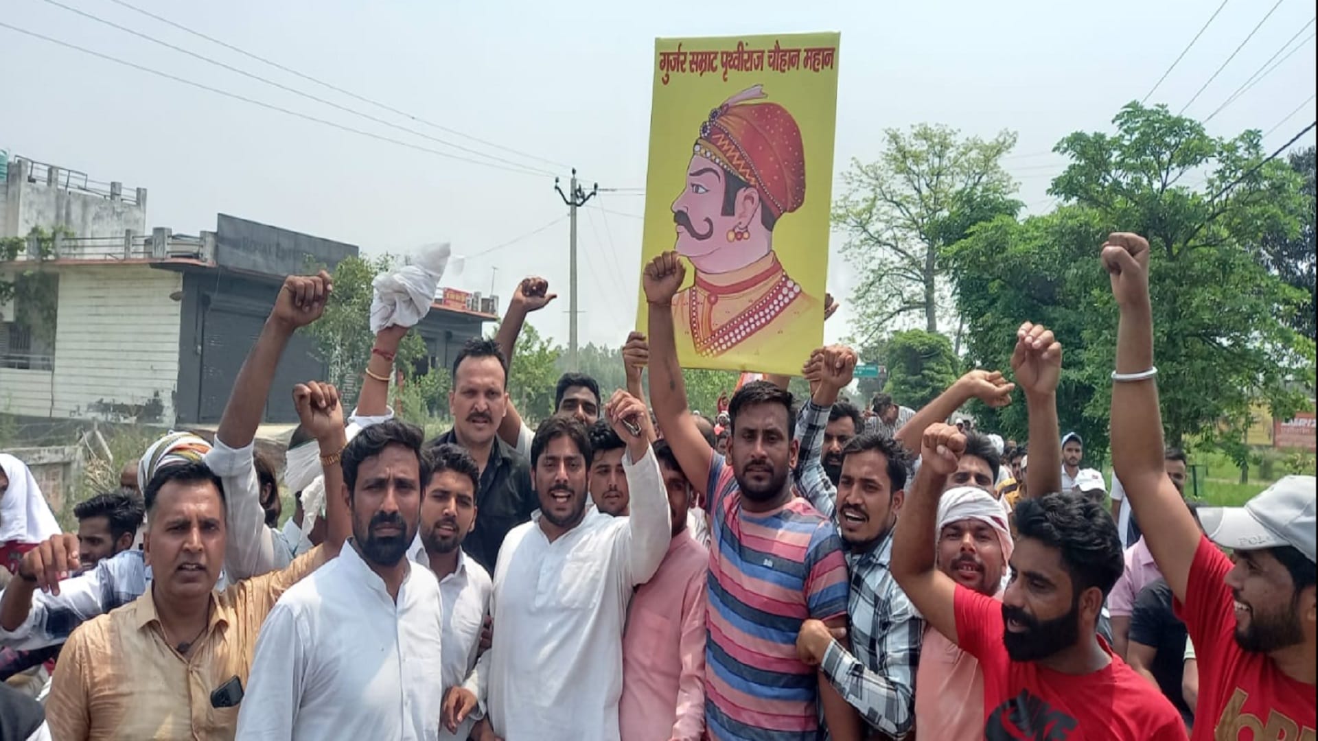 Gurjar Samaj took out Gaurav Yatra without permission in front of officers including commissioner and DIG