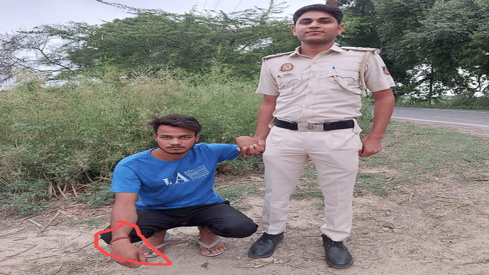 Kapil Mishra posted a photo on Shahbad Dairy massacre case and asked how Kalava is in Sahil hand