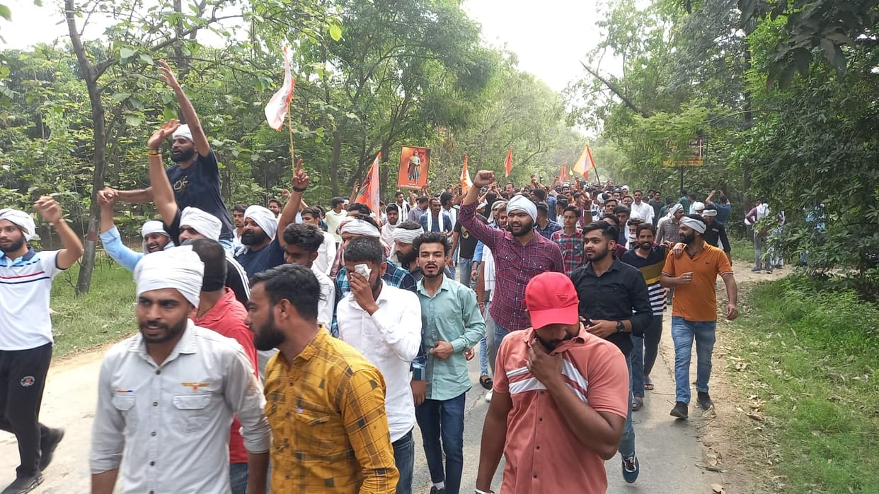 Saharanpur News: Gurjar Samaj starts the Gaurav Yatra कespite the ban