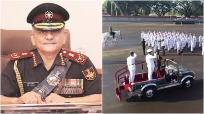 CDS General Anil Chouhan reviews passing out parade of 144th course of NDA in Pune