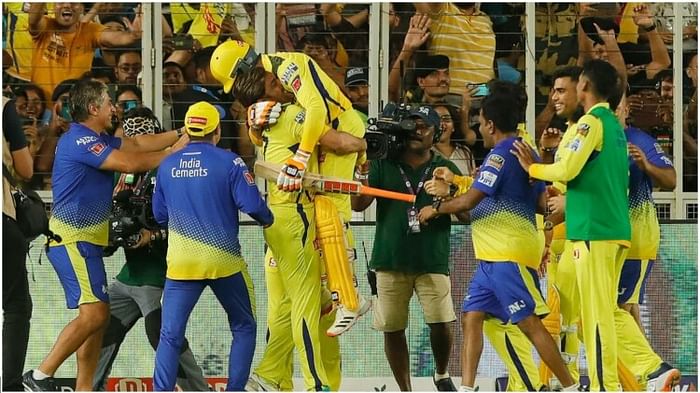 IPL Final 2023 Why was Dhoni crying in dugout during first match Chennai captain MAHI told the reason after Fi