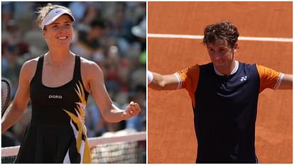 French Open Elina Svitolina first win in Grand Slam after becoming a mother casper ruud also won
