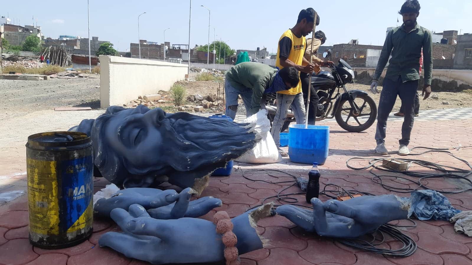 Ujjain Mahakal Lok: Artisans came from Surat to repair broken idols of Saptarishi, Congress inspected