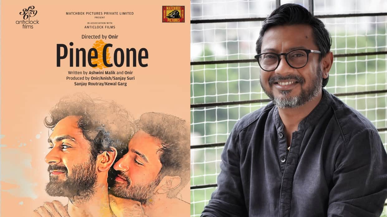 LGBTQ Cinema onir unveils first look of his upcoming film pine cone Matchbox Pictures logon on movie poster