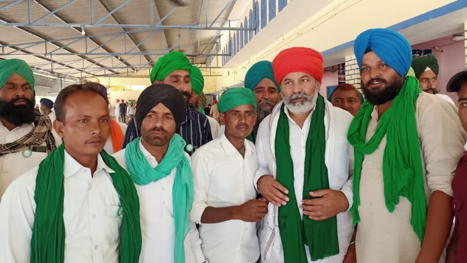 Farmer leader Rakesh Tikait reached Lakhimpur Kheri