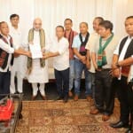 Amit Shah meet with delegations of Kuki and other communities at Moreh
