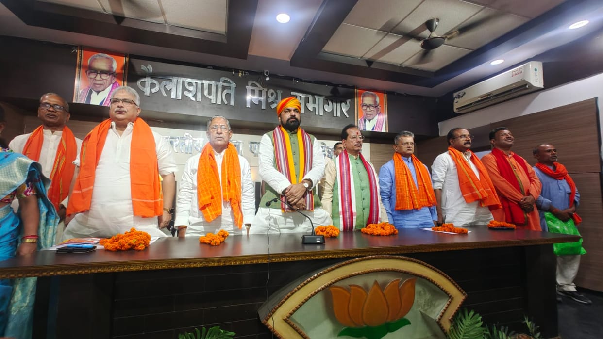 Bihar: Birth anniversary of Ahilyabai, BJP counted Modi government achievements, backward classes, JDU, RJD
