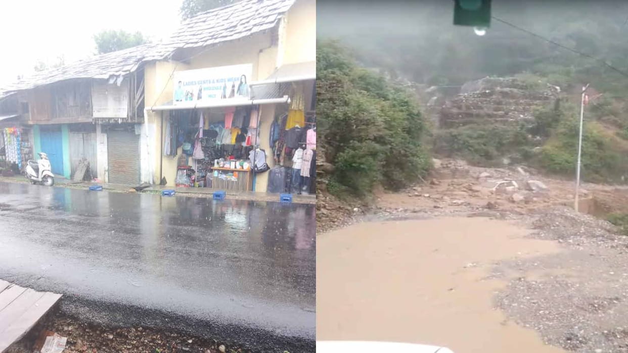 Himachal Weather update: rainfall amidst orange alert, snowfall on peaks