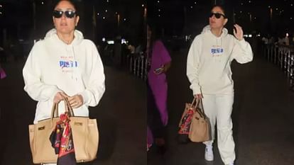 Fashion Kareena Kapoor expensive bag worth 13 lakh and scarf worth 38 thousand