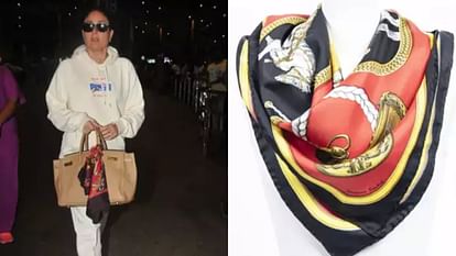 Fashion Kareena Kapoor expensive bag worth 13 lakh and scarf worth 38 thousand
