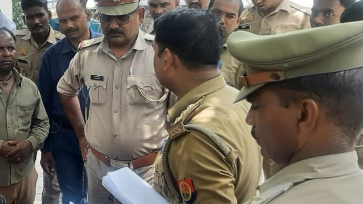A family tried to self immolate near CM house.