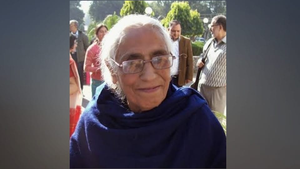 Jammu Kashmir: Educationist PadmaShri Prof Ved Kumari Ghai passed away translated Neelmat Purana in English
