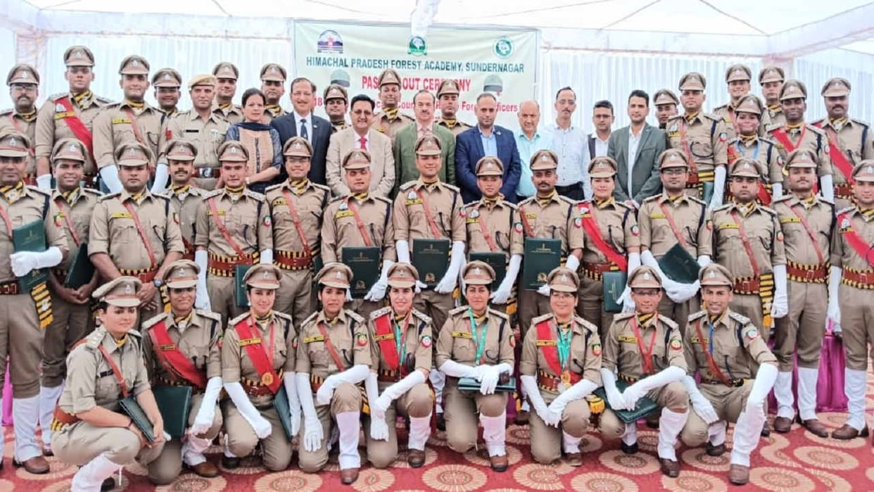 UP gets 44 Range Forest Officer, Convocation held at Himachal Pradesh Forest Academy