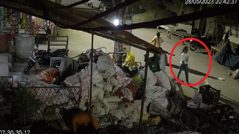 Sakshi murder case Police got two new CCTVs Footage before Sakshi s murder