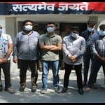 पुलिस हिरासत में आरोपी