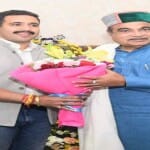 विक्रमादित्य सिंह ने केंद्रीय मंत्री नितिन गडकरी से की भेंट।