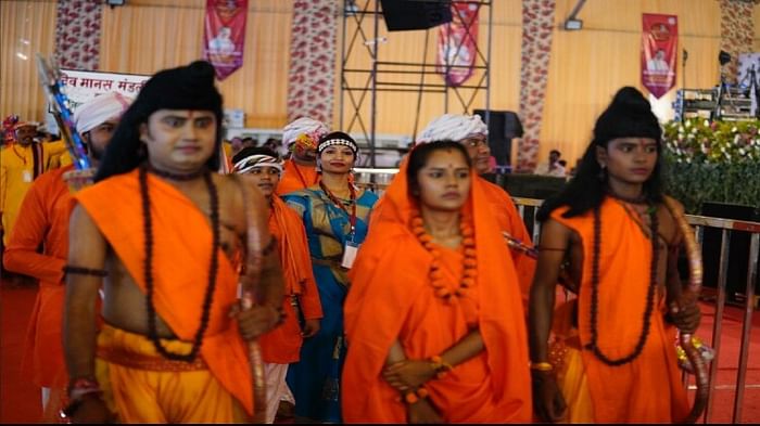 National Ramayana Festival In Raigarh: People's eyes stopped after seeing beautiful Ram, Laxman and Sita