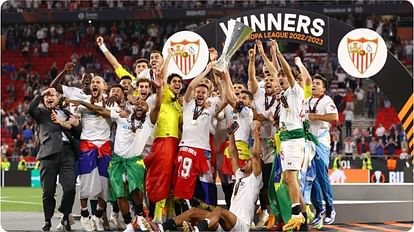 Europa League: सेविया को 17 साल में सातवां खिताब, फाइनल में रोमा को पेनाल्टी शूटआउट में 4-1 से हराया Europa League: Seventh title for Sevilla in 17 years, beating Roma 4-1 in penalty shootout in final