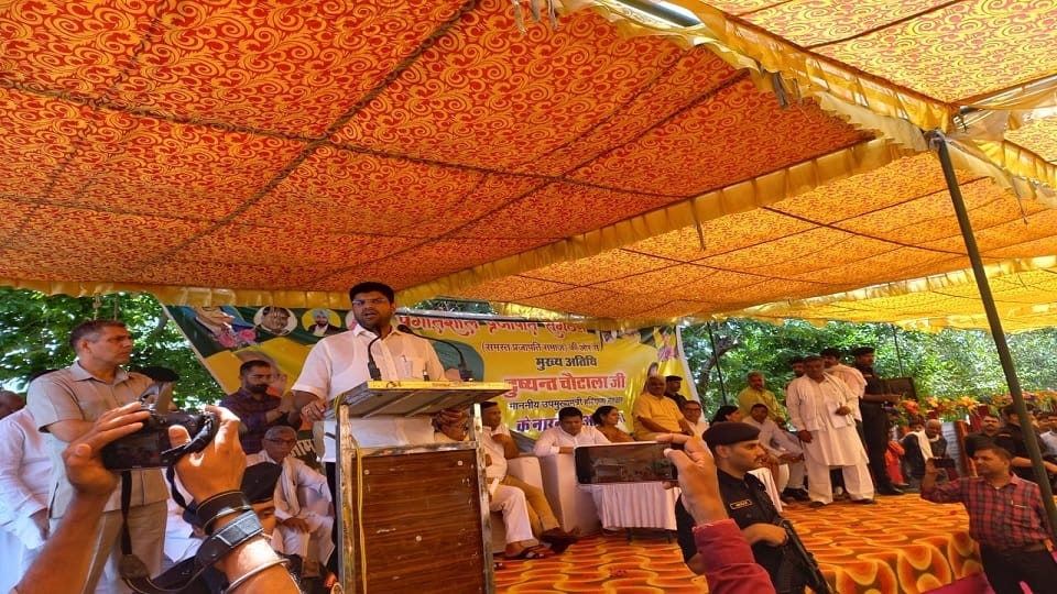 Deputy CM Dushyant Chautala said in Narnaul, Aviation bond policy will be brought in Haryana