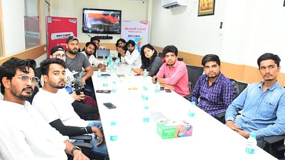 Amar Ujala Samvad with You tuber, page creater and reels creater.