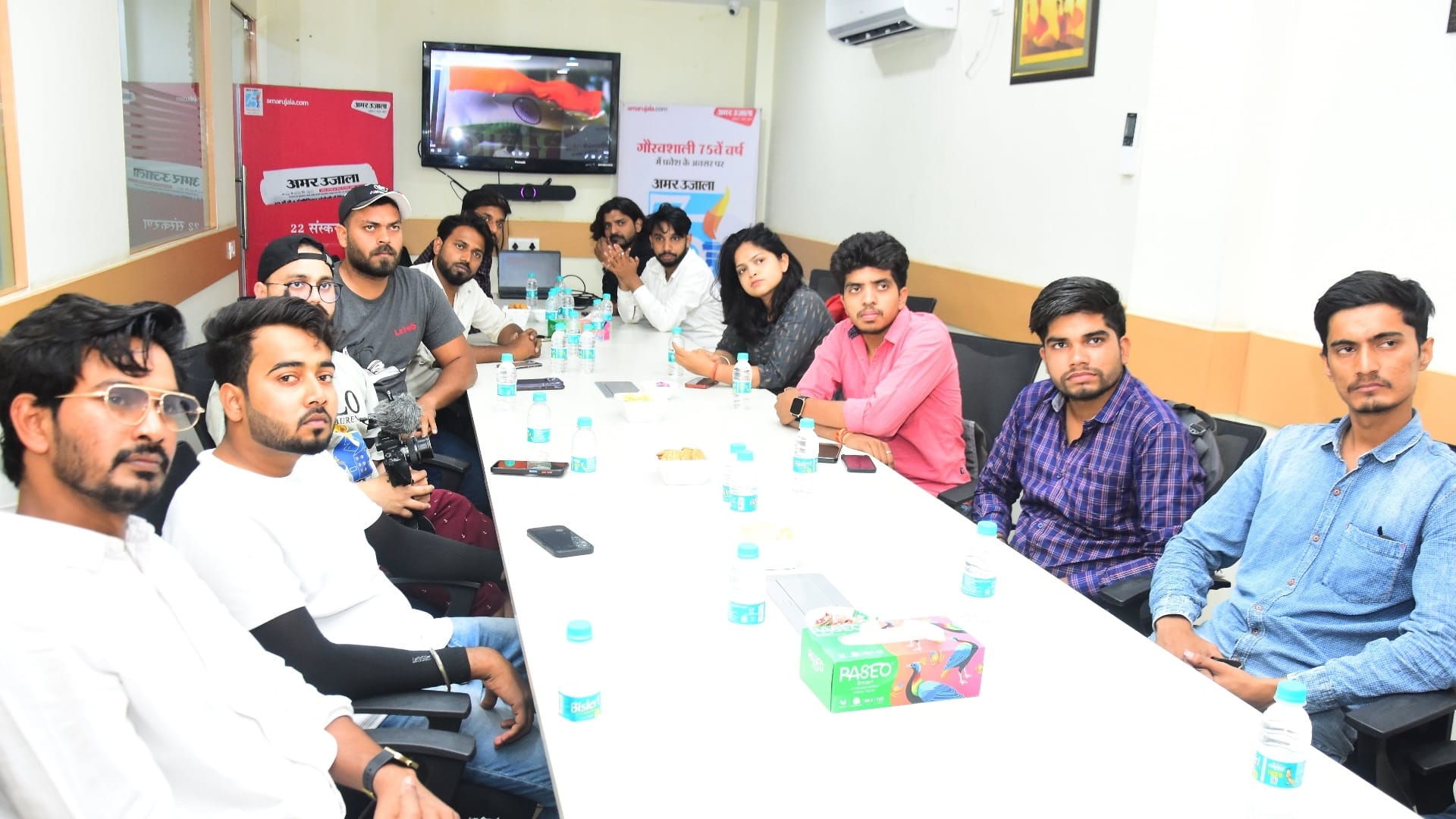 Amar Ujala Samvad with You tuber, page creater and reels creater.